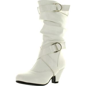 Static Footwear Pauline-39 White ChildG boots 3 NEW